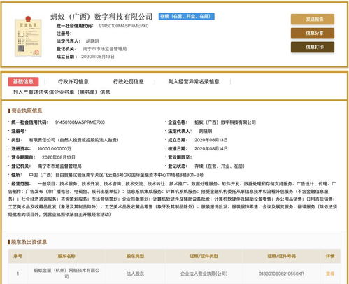 螞蟻集團成立數科公司，推動軟件技術轉讓與創新